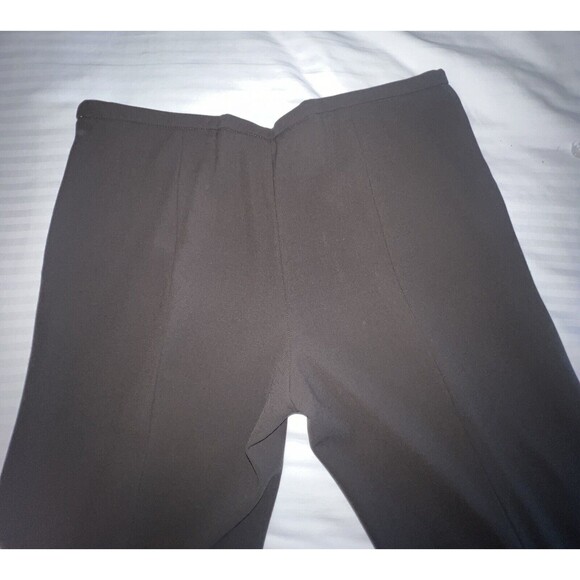 ARMANI COLLEZIONI Pants Brown Wool Wide Leg 10 MADE IN ITALY 32x28 - Picture 7 of 13